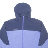 COLUMBIA Womens Jacket Purple Hooded M
