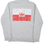 ADIDAS Mens Grey Hoodie S