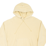 CHAMPION REVERSE WEAVE Oversized Womens Yellow Hoodie M