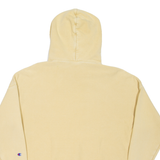 CHAMPION REVERSE WEAVE Oversized Womens Yellow Hoodie M