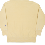 CHAMPION REVERSE WEAVE Oversized Womens Yellow Hoodie M