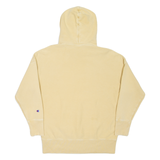 CHAMPION REVERSE WEAVE Oversized Womens Yellow Hoodie M