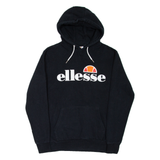 ELLESSE Womens Black Hoodie UK 10