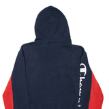 CHAMPION Mens Blue Hoodie M