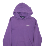CHAMPION Womens Purple Hoodie M
