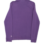 CHAMPION Womens Purple Hoodie M