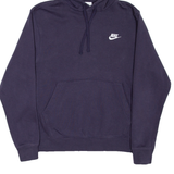 NIKE Mens Purple Hoodie S