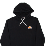 ELLESSE Mens Black Hoodie S