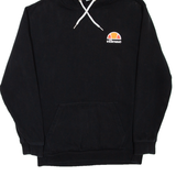 ELLESSE Mens Black Hoodie S
