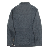 BARBOUR INTERNATIONAL Womens Quilted Jacket Black UK 8