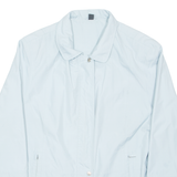 Womens Coach Jacket Blue Nylon UK 18