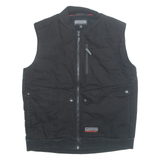 DAKOTA Mens Workwear Gilet Black M