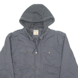 REDHEAD Mens Chore Coat Grey Hooded L