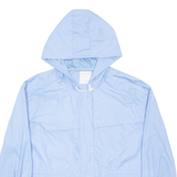 SANDRO Womens Coach Jacket Blue Hooded L