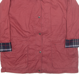 BURBERRY Womens Lined Jacket Red L