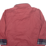 BURBERRY Womens Lined Jacket Red L