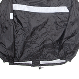 LAW PRO Womens Track Jacket Black Nylon XL