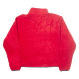 WOOLRICH Womens Fleece Jacket Red XL