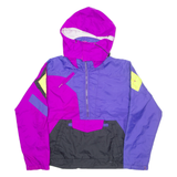 OBERMEYER Mens Anorak Jacket Purple Hooded L