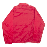 Sherpa Lined Mens Coach Jacket Red S