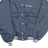 BUTWIN Mens Varsity Jacket Blue L