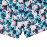 ORIGINAL PENGUIN Mesh Lined Mens Swimming Shorts Blue Crazy Pattern 2XL W44