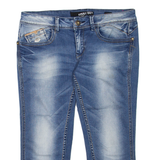 Womens Denim Shorts Blue M W32