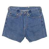LEVI'S Womens Denim Shorts Blue M W32