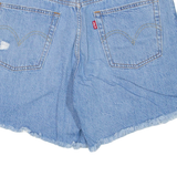 LEVI'S Womens Denim Shorts Blue M W32
