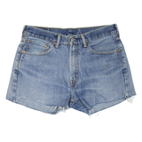 LEVI'S Womens Denim Shorts Blue M W32