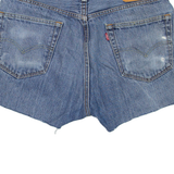 LEVI'S Womens Denim Shorts Blue M W32