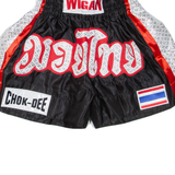 Thai Boxing Mens Sports Shorts Black XXS W20