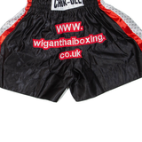 Thai Boxing Mens Sports Shorts Black XXS W20