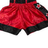 Kickboxing Mens Sports Shorts Red XS W18