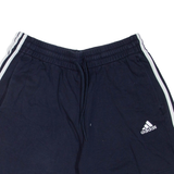 ADIDAS Mens Casual Shorts Blue L W30