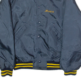 BIRDIE Forest Hills 'Monica' Womens Bomber Jacket Blue 80s USA XS