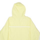 REEBOK Womens Pullover Jacket Yellow 90s Hooded UK 18