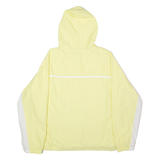 REEBOK Womens Pullover Jacket Yellow 90s Hooded UK 18