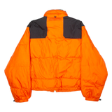 NAUTICA Elevation 8080 Competition Mens Puffer Jacket Orange Nylon Colourblock L