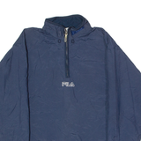 FILA Mens Pullover Jacket Blue S