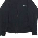 REEBOK Womens Track Jacket Black UK 16