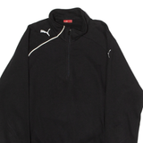 PUMA Mens Pullover Jacket Black M