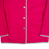 Womens Blazer Jacket Pink L