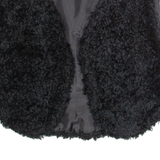 Teddy Fleece Womens Gilet Black L