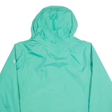 JACK WOLFSKIN Womens Rain Jacket Green Hooded UK 18