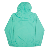 JACK WOLFSKIN Womens Rain Jacket Green Hooded UK 18