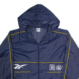 REEBOK Mens Coach Jacket Blue L