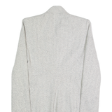 ZARA BASIC Womens Overcoat Jacket Grey S