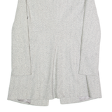 ZARA BASIC Womens Overcoat Jacket Grey S