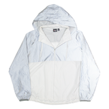 FILA Mesh Lined Womens Track Jacket White Hooded XL